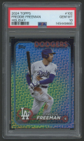 Freddie Freeman 2024 Topps Holiday #102 (PSA 10) at PristineAuction.com