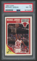 Michael Jordan 1989 Fleer #21 (PSA 8) at PristineAuction.com