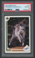 Fernando Valenzuela 1991 Upper Deck #175 (PSA 10) at PristineAuction.com