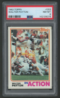 Walter Payton 1982 Topps #303 (PSA 8) at PristineAuction.com