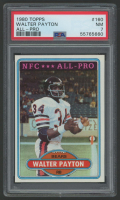 Walter Payton 1980 Topps #160 (PSA 7) at PristineAuction.com