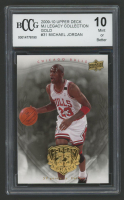 Michael Jordan 2009-10 Upper Deck Michael Jordan Legacy Collection Gold #31 (BCCG 10) at PristineAuction.com