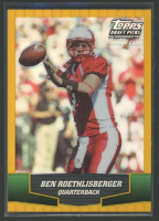 Ben Roethlisberger 2004 Topps Chrome Draft Picks and Prospects Gold #165 RC at PristineAuction.com