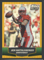 Ben Roethlisberger 2004 Topps Chrome Draft Picks and Prospects Gold #165 RC at PristineAuction.com