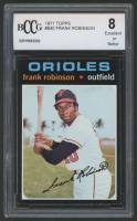 Frank Robinson 1971 Topps #640 (BCCG 8) at PristineAuction.com