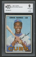 Ernie Banks 1967 Topps #215 (BCCG 9) at PristineAuction.com