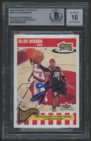 Allen Iverson Signed 2002-03 Fleer Tradition Banner #264 (BGS | Autograph Graded 10) at PristineAuction.com