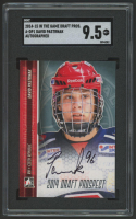 David Pastrnak 2014-15 In The Game Draft Prospects Autographed #ADP1 (SGC 9.5) at PristineAuction.com
