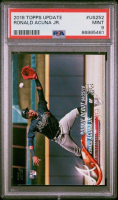 Ronald Acuna Jr. 2018 Topps Update #US252 RD (PSA 9) at PristineAuction.com