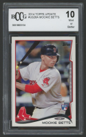 Mookie Betts 2014 Topps Update #US26A (BCCG 10) at PristineAuction.com