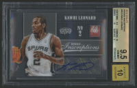 Kawhi Leonard 2012-13 Elite Rookie Inscriptions #43 (BGS 9.5 | Autograph Graded 10) at PristineAuction.com