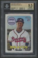 Ronald Acuna Jr. 2018 Topps Heritage #580 (BGS 9.5) at PristineAuction.com