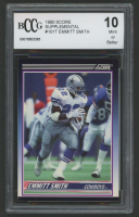 Emmitt Smith 1990 Score Supplemental #101T RC (BCCG 10) at PristineAuction.com