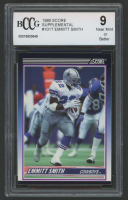 Emmitt Smith 1990 Score Supplemental #101T RC (BCCG 9) at PristineAuction.com