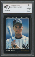 Derek Jeter 1993 Pinnacle #457 RC (BCCG 8) at PristineAuction.com