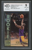 Kobe Bryant 1996-97 Stadium Club Rookies 2 #R9 RC (BCCG 9) at PristineAuction.com
