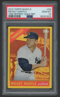 Mickey Mantle 2012 Topps Factory Set Mantle Chrome Gold Refractors #50 66T (PSA 10) at PristineAuction.com