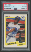 Ken Griffey Jr. 1990 Fleer #513 (PSA 10) at PristineAuction.com