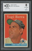 Yogi Berra 1958 Topps #370 (BCCG 8) at PristineAuction.com