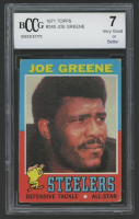 Joe Greene 1971 Topps #245 RC (BCCG 7) at PristineAuction.com