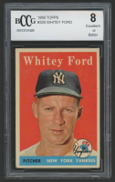 Whitey Ford 1958 Topps #320 (BCCG 8) at PristineAuction.com