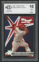 Albert Pujols 2001 Topps Stars #198 RC (BCCG 10) at PristineAuction.com