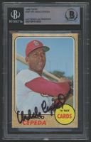 Orlando Cepeda Signed 1968 Topps #200 (BGS) at PristineAuction.com