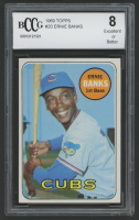 Ernie Banks 1969 Topps #20 (BCCG 8) at PristineAuction.com