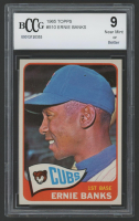 Ernie Banks 1965 Topps #510 (BCCG 9) at PristineAuction.com