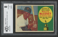 Willie McCovey 1960 Topps #316 ASR RC (BCCG 8) at PristineAuction.com
