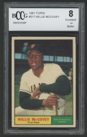 Willie McCovey 1961 Topps #517 (BCCG 8) at PristineAuction.com