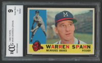 Warren Spahn 1960 Topps #445 (BCCG 9) at PristineAuction.com