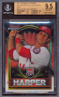 Bryce Harper 2011 Bowman Chrome Bryce Harper Retail Exclusive #BCE1R Red (BGS 9.5) at PristineAuction.com