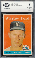 Whitey Ford 1958 Topps #320 (BCCG 7) at PristineAuction.com