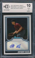 Anthony Rizzo 2010 Bowman Draft Prospect Autographs #AR RC (BCCG 10) at PristineAuction.com
