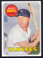 Mickey Mantle 1969 Topps #500A at PristineAuction.com