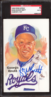 George Brett Signed LE 1999 Perez-Steele Hall of Fame Postcard #238 (SGC) at PristineAuction.com
