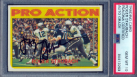 Roger Staubach Signed 1972 Topps #122 IA (PSA | Autograph Graded 10) at PristineAuction.com