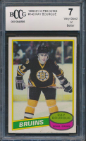 Ray Bourque 1980-81 O-Pee-Chee #140 RC (BCCG 7) at PristineAuction.com