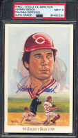 Johnny Bench Signed 1989 Perez-Steele Celebration #5 Postcard (PSA | Auto 9) at PristineAuction.com