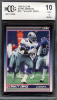 Emmitt Smith 1990 Score Supplemental #101T RC (BCCG 10) at PristineAuction.com