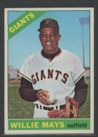 Willie Mays 1966 Topps #1 at PristineAuction.com