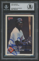 Tony Gwynn Signed 1993 Donruss #126 (BGS) at PristineAuction.com