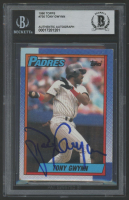Tony Gwynn Signed 1990 Topps #730 (BGS) at PristineAuction.com