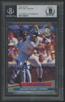 Tony Gwynn Signed 1992 Ultra #277 (BGS) at PristineAuction.com