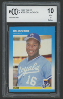 Bo Jackson 1987 Fleer #369 (BCCG 10) at PristineAuction.com