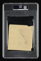 Ronald Reagan Signed 4.5x4.5 Cut (PSA | Auto 8) at PristineAuction.com