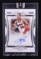 Stephen Curry 2021-22 Panini Flawless Draft Gem Signatures #24 #1/1 at PristineAuction.com