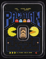 1 Gram .9999 Fine Gold Bullion Bar - "Pac-Man" Design at PristineAuction.com