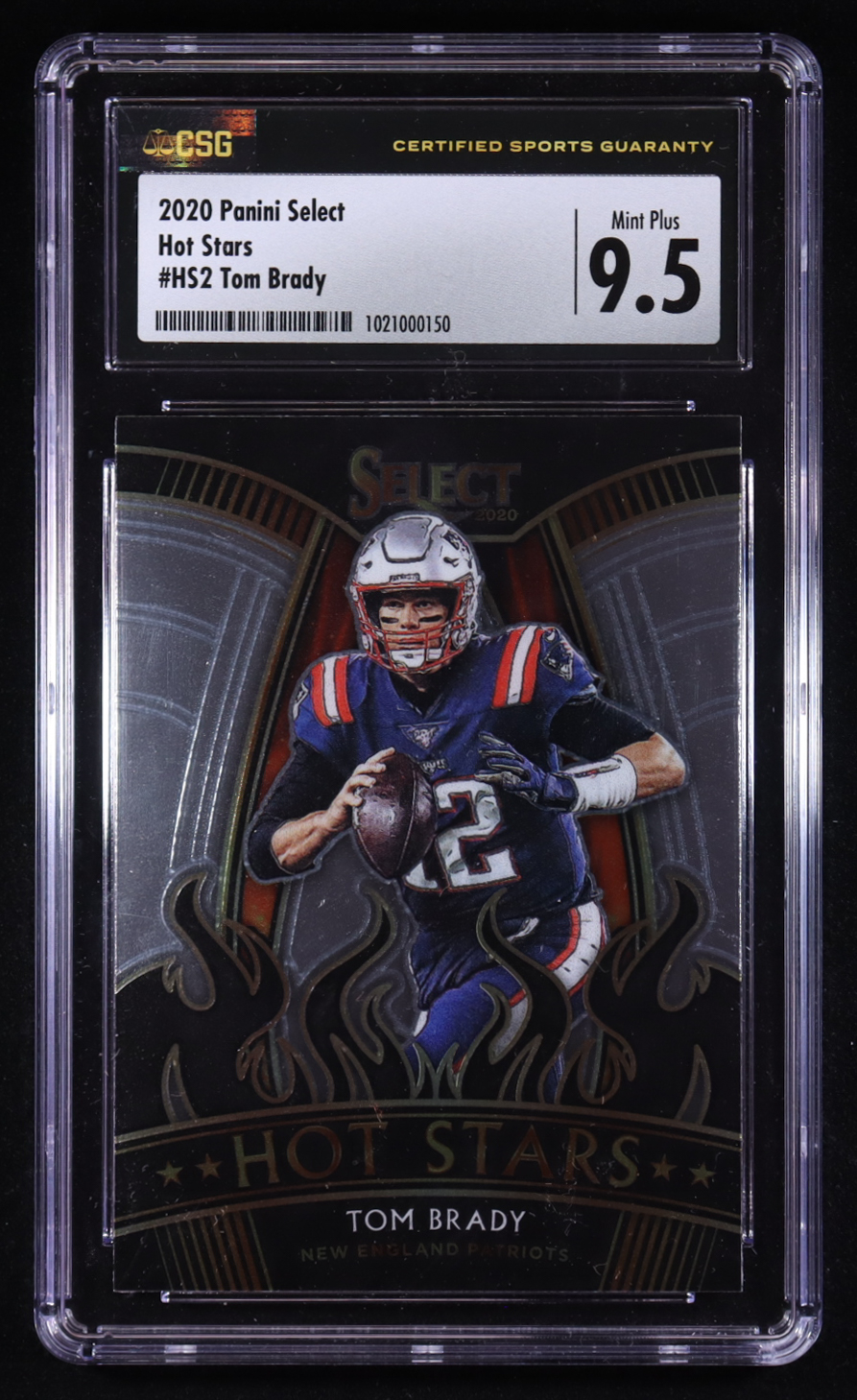 Tom Brady 2020 Select Hot Stars #1 (CSG 9.5) at PristineAuction.com Tom Brady 2020 Select Hot Stars #1 (CSG 9.5) at PristineAuction.com